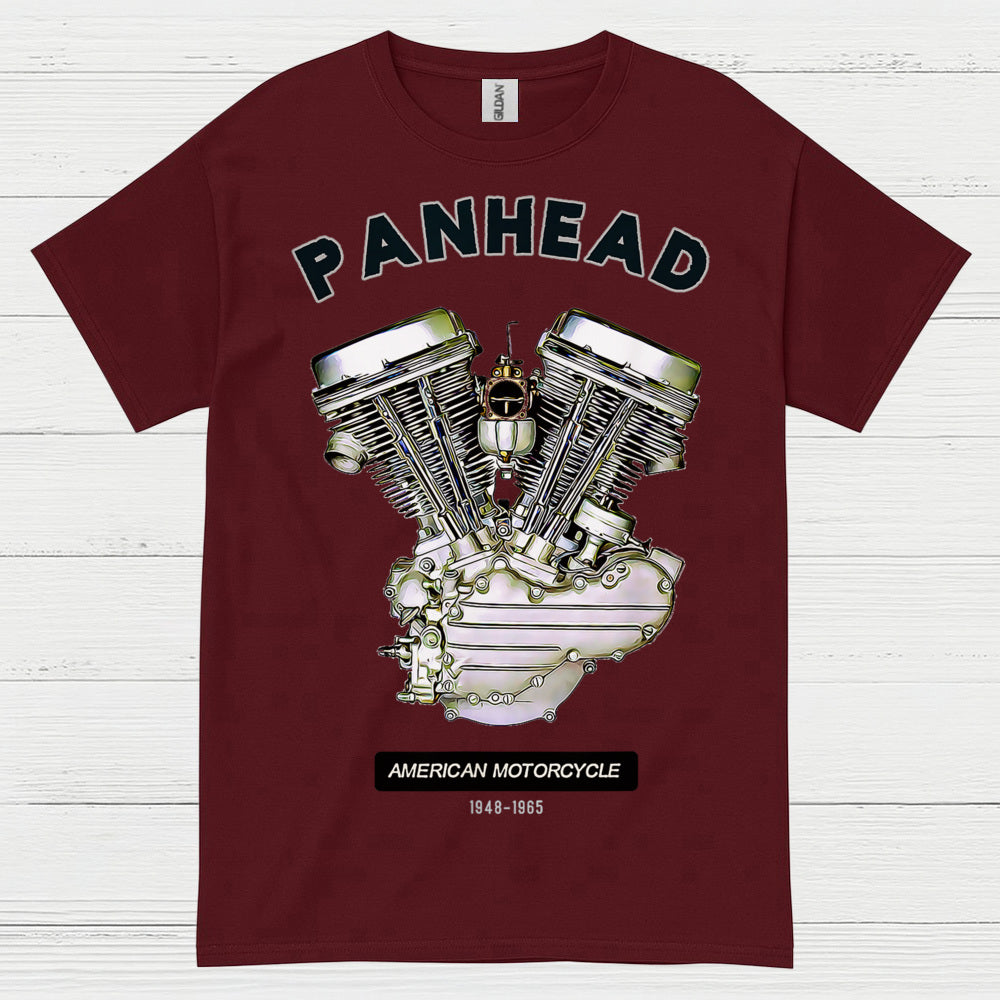 Panhead American Motorcycle Engine T Shirt