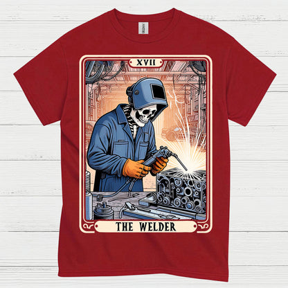 The Welder Tarot Card T Shirt