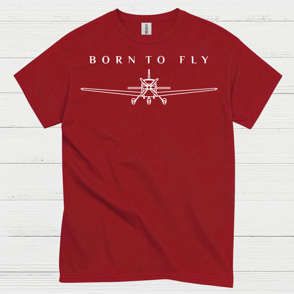 Born To Fly Aviation T Shirt