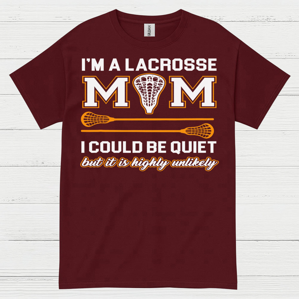 Lacrosse Mom Funny Sports T Shirt