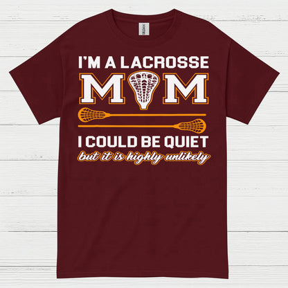 Lacrosse Mom Funny Sports T Shirt