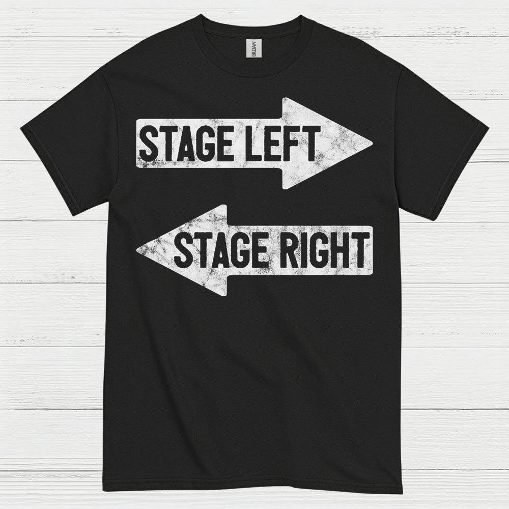 Stage Left Stage Right Theatre T Shirt