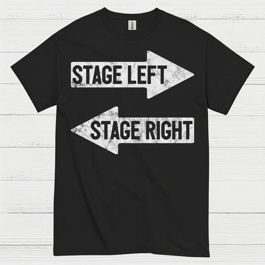 Stage Left Stage Right Theatre T Shirt