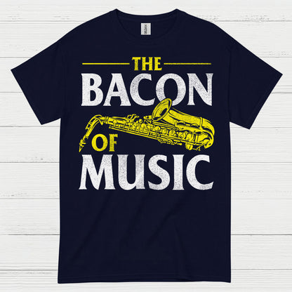 The Bacon Of Music Saxophone T Shirt