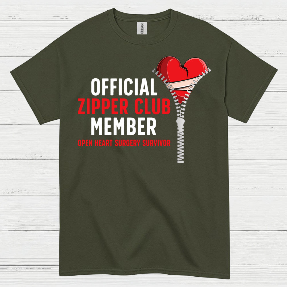 Official Zipper Club Member T Shirt