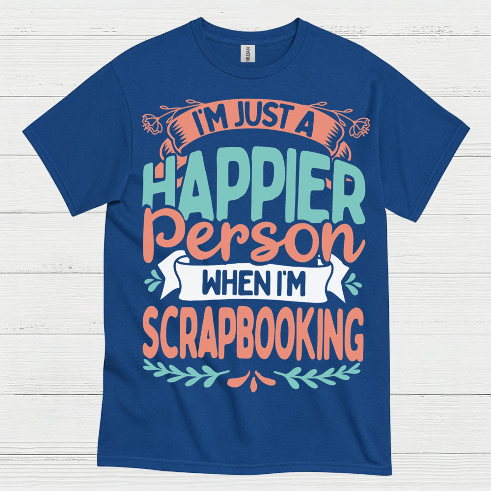 Happy Scrapbooking Lover Hobby Craft T Shirt