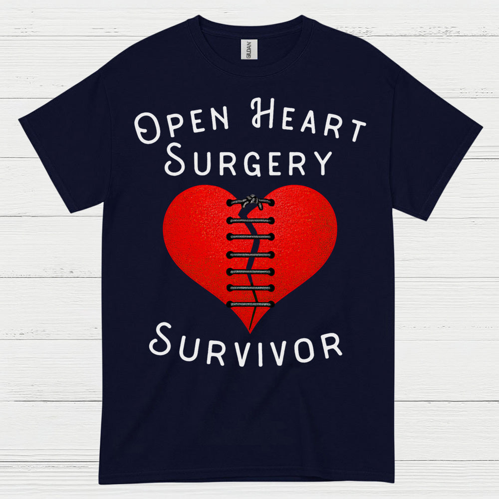 Open Heart Surgery Survivor T Shirt