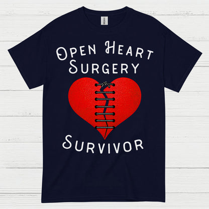 Open Heart Surgery Survivor T Shirt