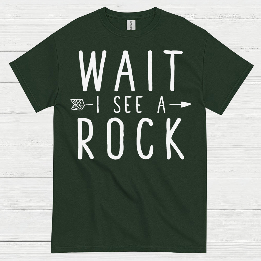 Wait I See A Rock Geology T Shirt