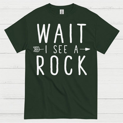 Wait I See A Rock Geology T Shirt