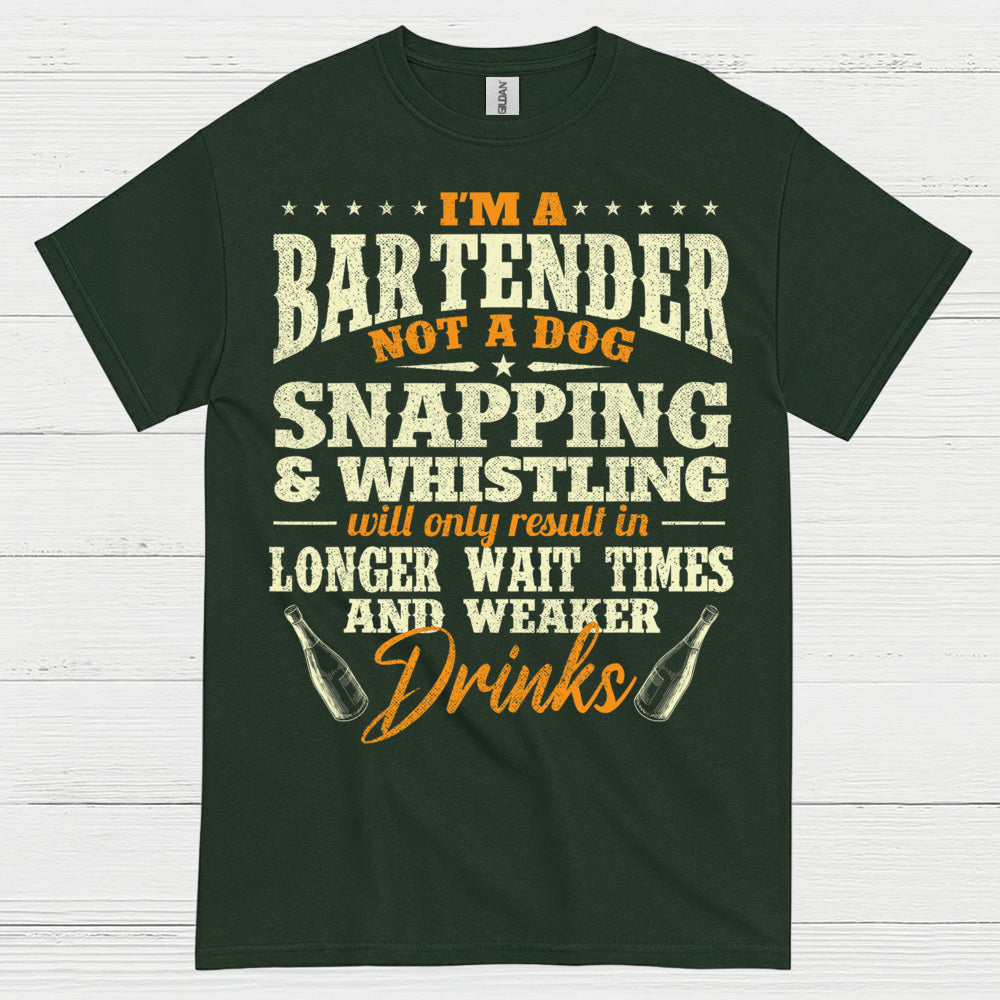 Im A Bartender Not A Dog T Shirt