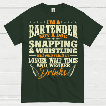 Im A Bartender Not A Dog T Shirt