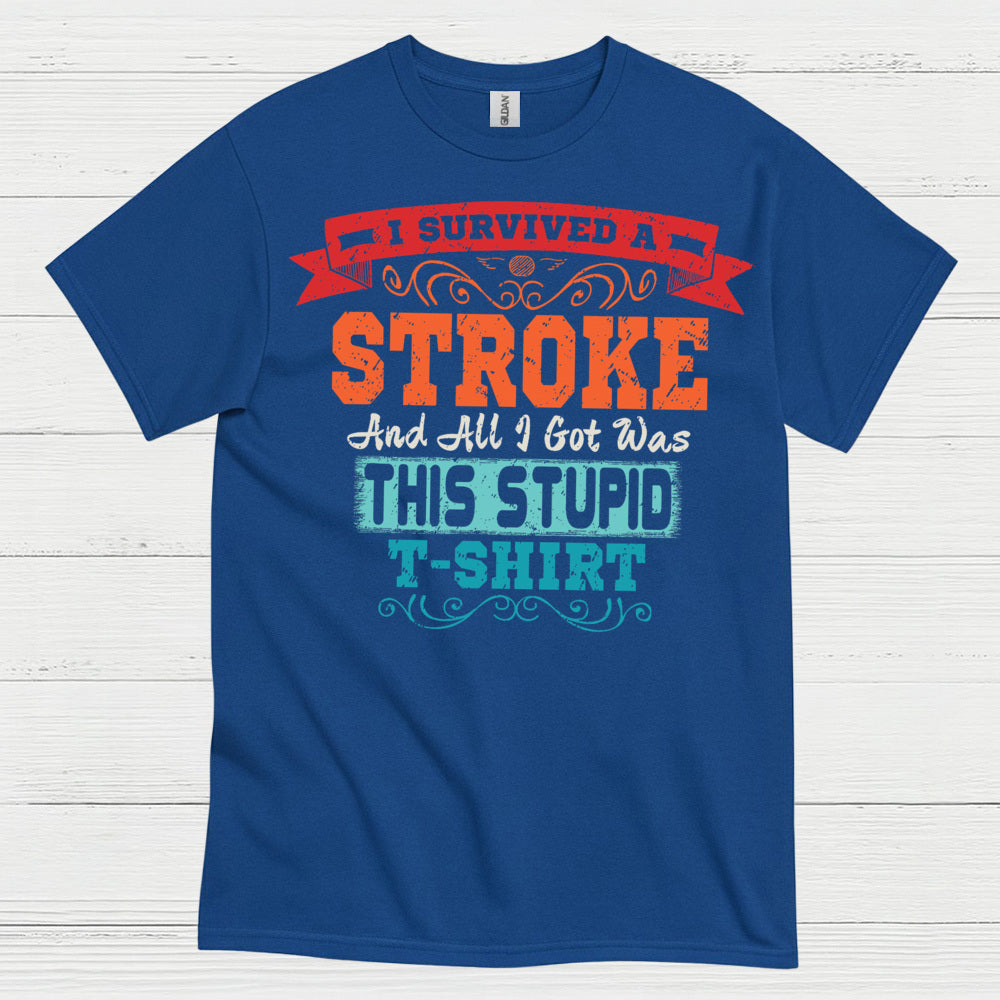 I Survived A Stroke Funny Survivor T Shirt