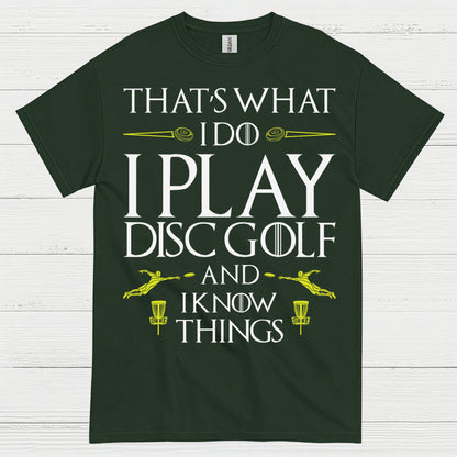 That’s What I Do I Play Disc Golf T Shirt