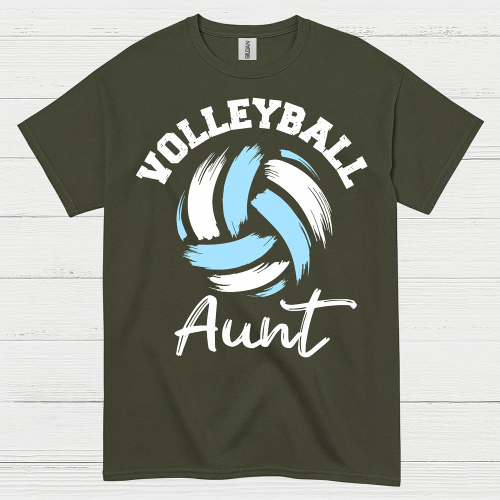Proud Volleyball Aunt T Shirt