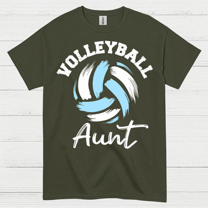 Proud Volleyball Aunt T Shirt