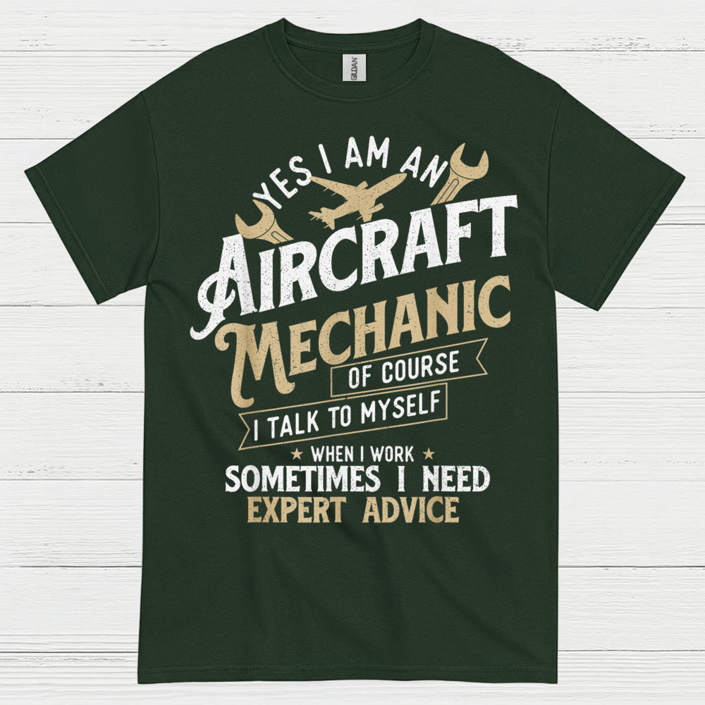 Funny Aircraft Mechanic Expert Advice T Shirt