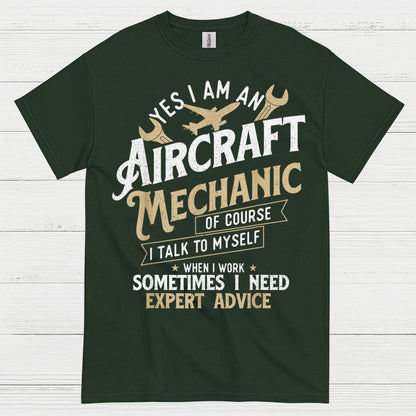 Funny Aircraft Mechanic Expert Advice T Shirt