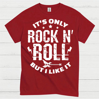 Rock N Roll Vibes Guitar T Shirt
