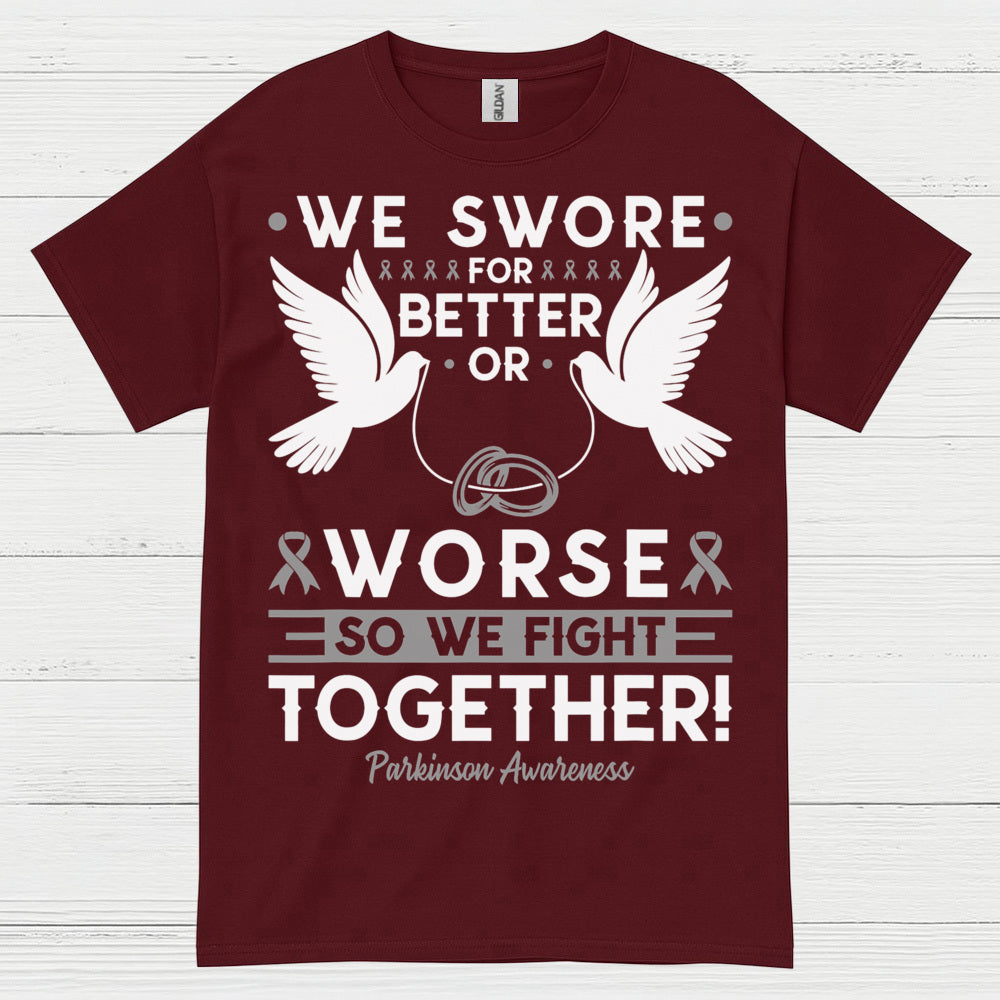 We Fight Together Parkinsons Awareness T Shirt