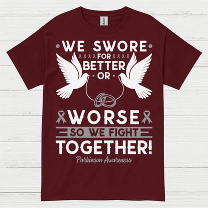 We Fight Together Parkinsons Awareness T Shirt