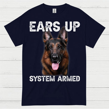 Alert Mode German Shepherd T Shirt