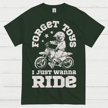 Forget This Just Wanna Ride Motocross T Shirt