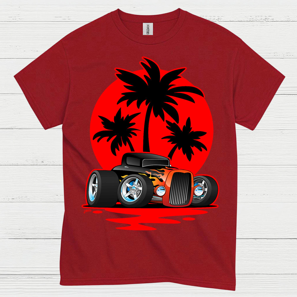 Sunset Hot Rod T Shirt