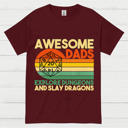 Awesome Dads Dragon T Shirt