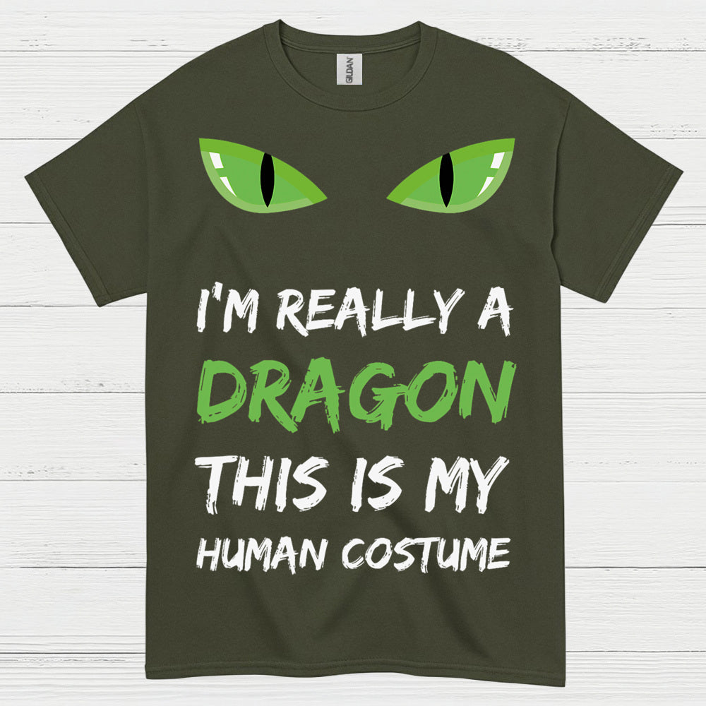 Human Costume Dragon T Shirt