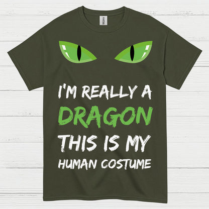 Human Costume Dragon T Shirt