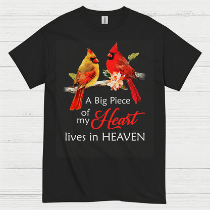A Big Piece Of My Heart Lives In Heaven T Shirt