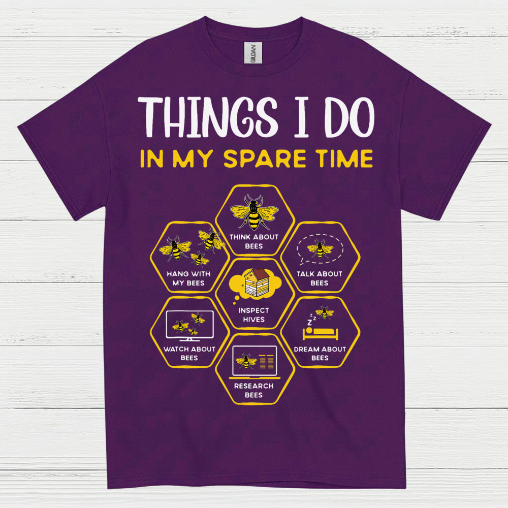 Things I Do Bee Lover Humor T Shirt