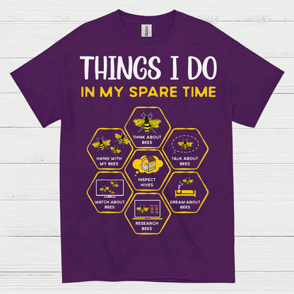 Things I Do Bee Lover Humor T Shirt