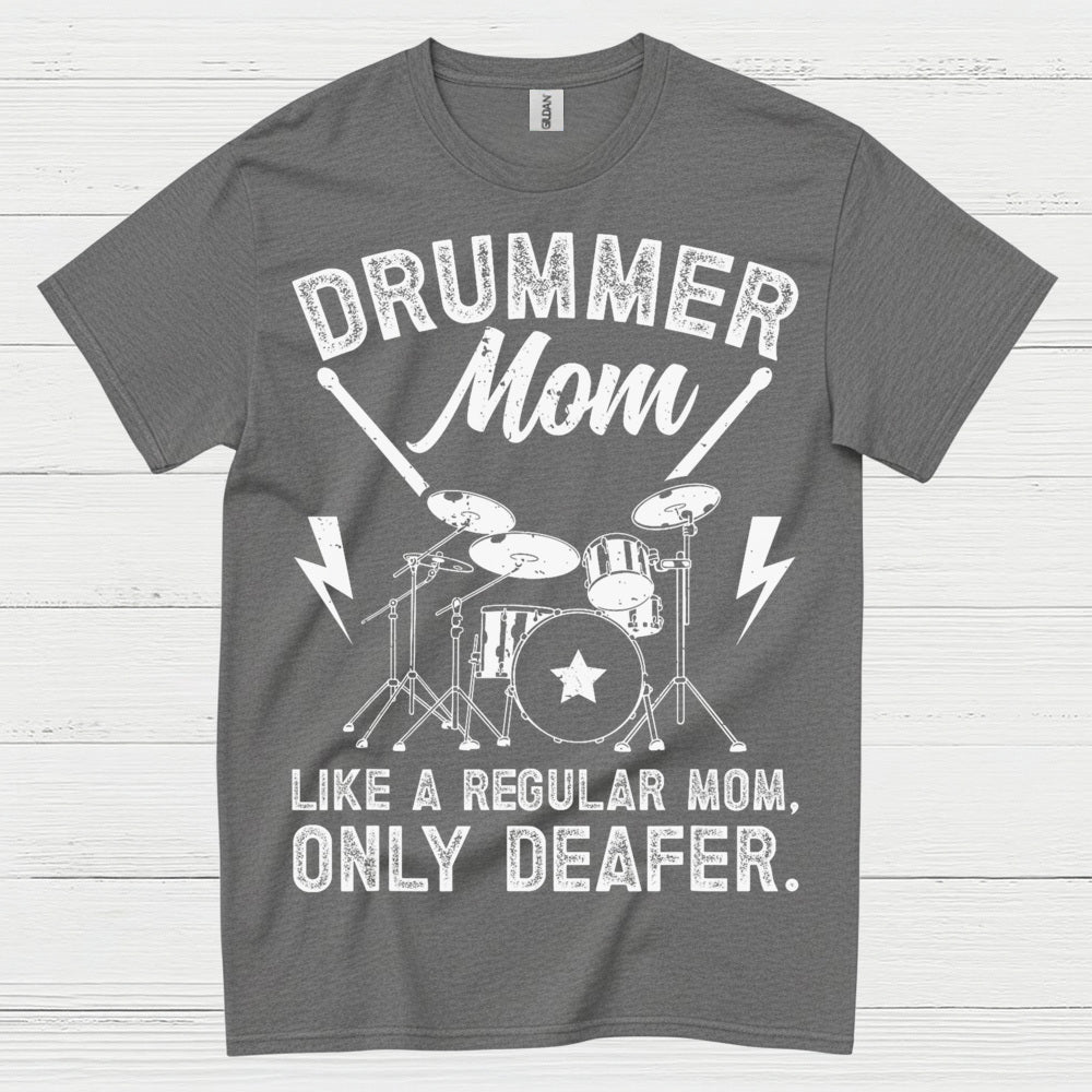 Proud Drummer Mom T Shirt