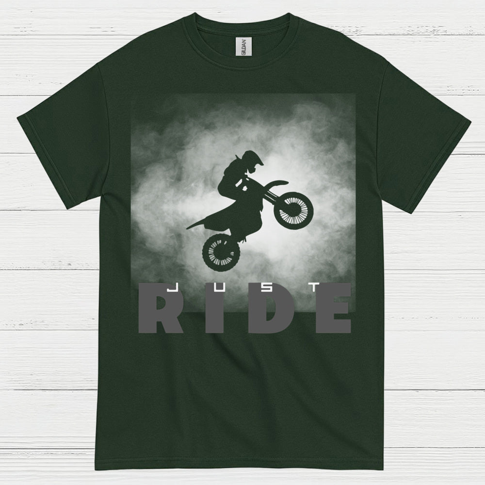 Just Ride Motocross Silhouette T Shirt