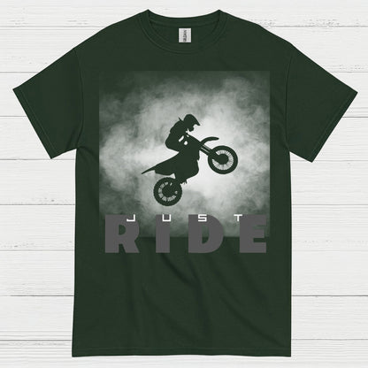 Just Ride Motocross Silhouette T Shirt