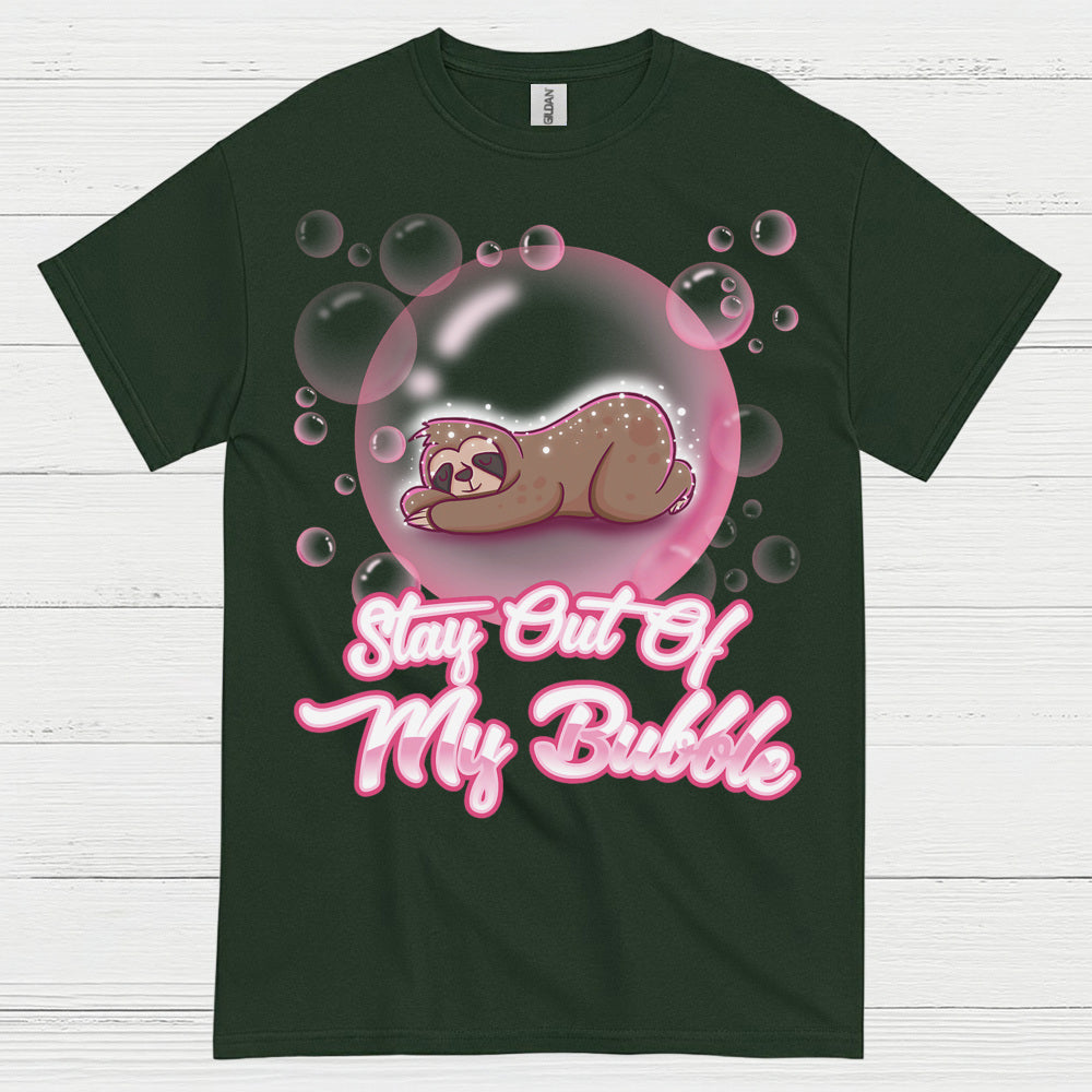 Stay Out Of My Bubble Sloth T Shirt
