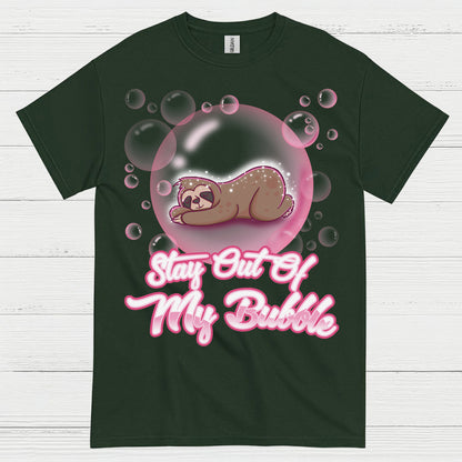 Stay Out Of My Bubble Sloth T Shirt