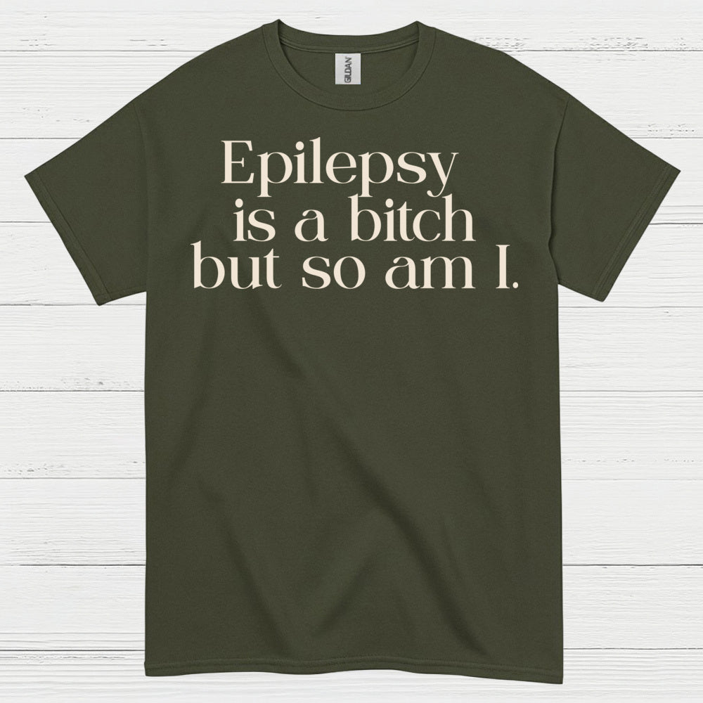 Epilepsy Warrior Bold Statement T Shirt
