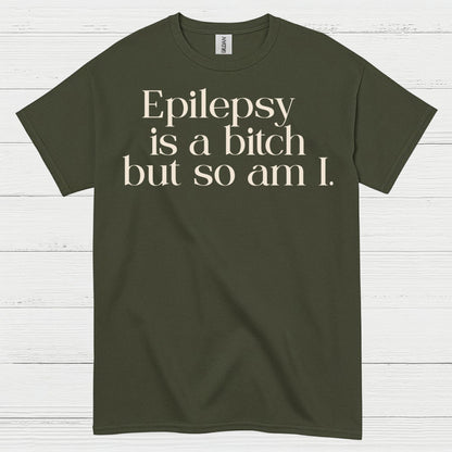 Epilepsy Warrior Bold Statement T Shirt