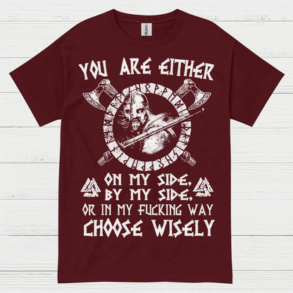 Choose Wisely Viking Warrior T Shirt