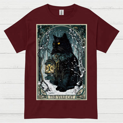 Yule Cat Winter Art T Shirt