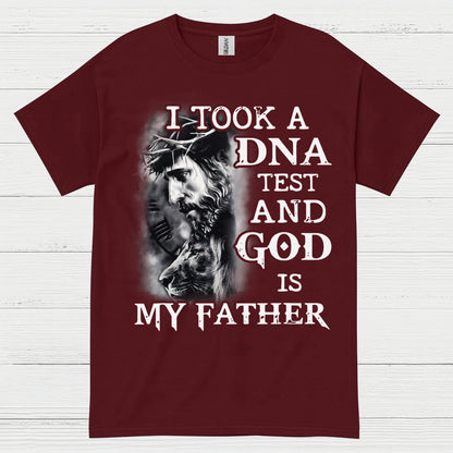 God Is My Father DNA Test Christian T Shirt