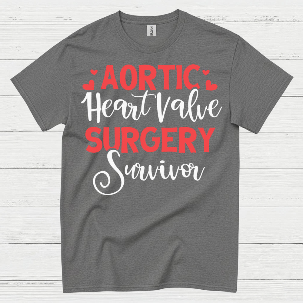 Aortic Heart Valve Surgery Survivor T Shirt