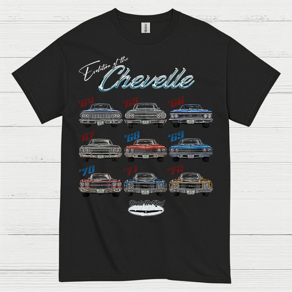 Evolution Of The Chevelle T Shirt