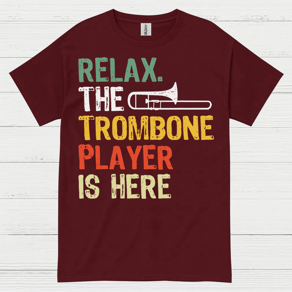 Relax Trombone Player Funny T Shirt