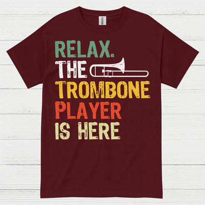 Relax Trombone Player Funny T Shirt