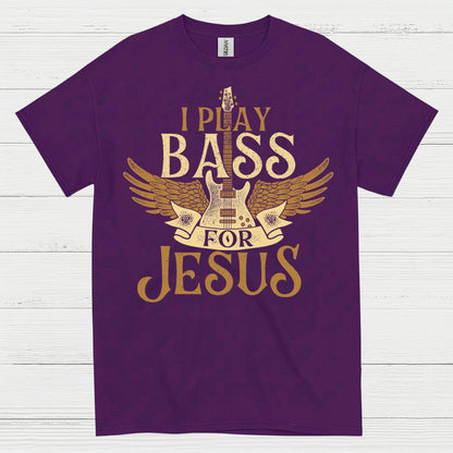 I Play Bass for Jesus T Shirt