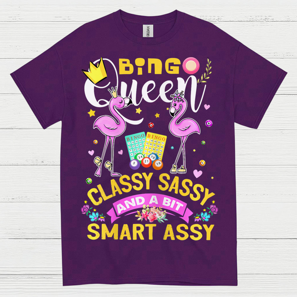 Bingo Queen Classy Sassy T Shirt